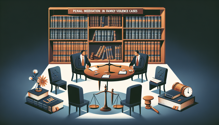 Mediación penal en casos de violencia familiar