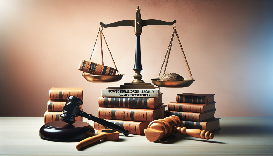 ¿Cómo invalidar una prueba obtenida ilegalmente?
