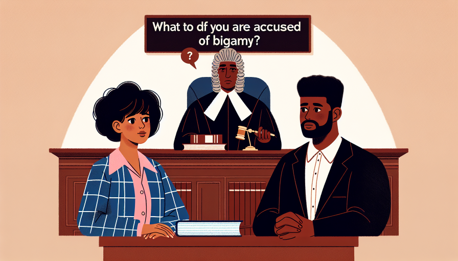 ¿Qué hacer si te acusan de bigamia?