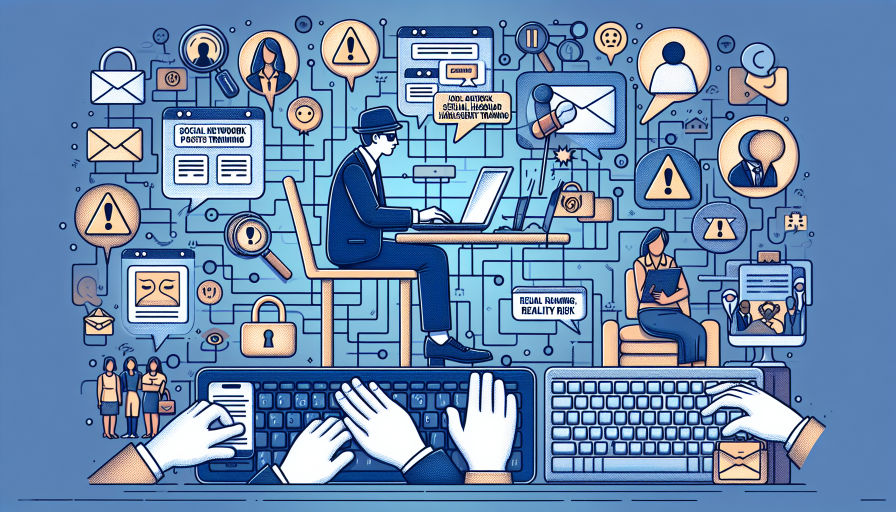 Publicaciones en redes durante instrucción por acoso sexual: riesgo real